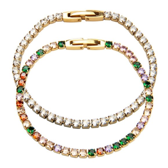 Fashion Jewelry accessories inlaid crystal stainless steel bracelet - Picture 11 of 15